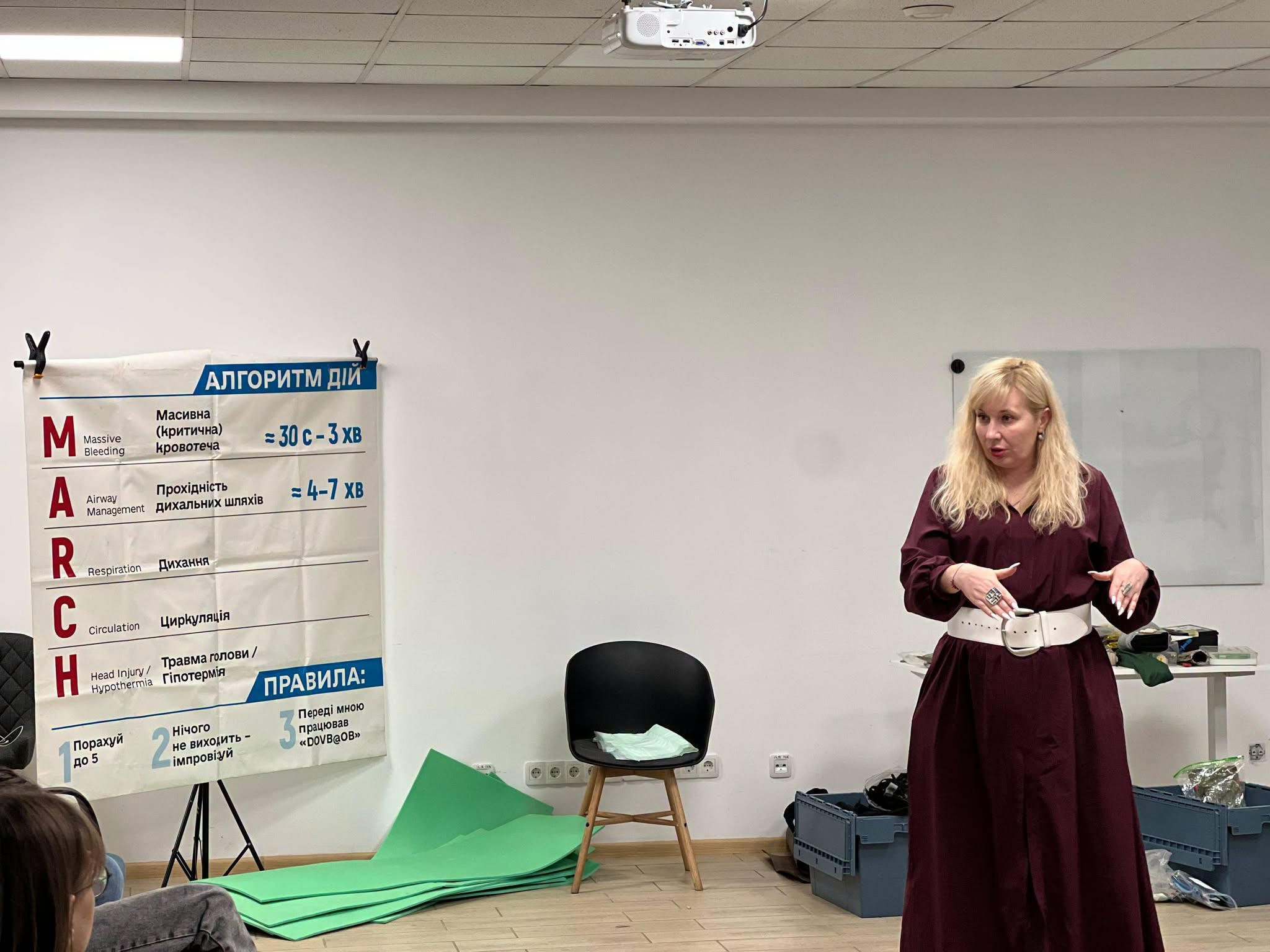 Як ми вчилися рятувати життя: тренінг із тактичної медицини в київському офісі «Голосів» — Фото  2