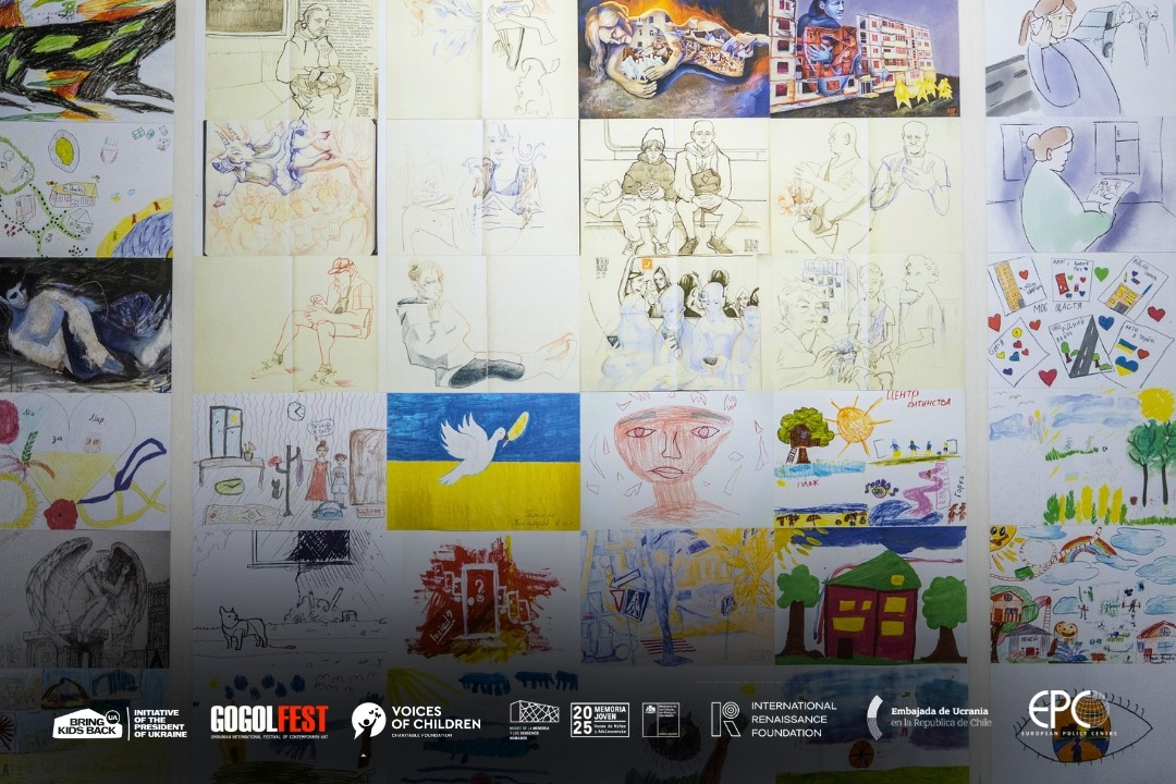 The Voices of Ukrainian Children Heard at the Exhibition “No hay niños, hay gente” in Chile